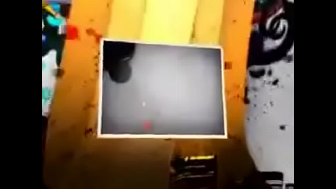 Young thug flashing outdoor