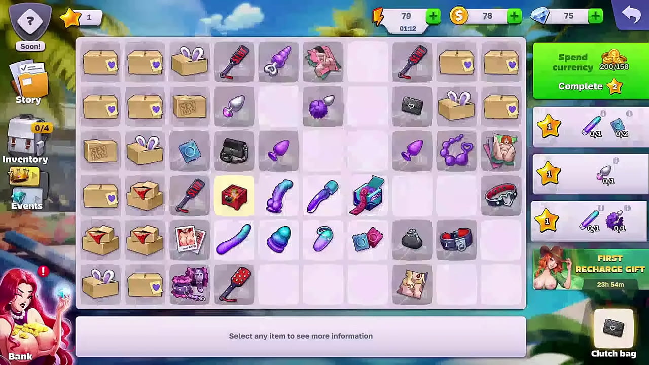 Horny Villa (Game test & girl commentary)