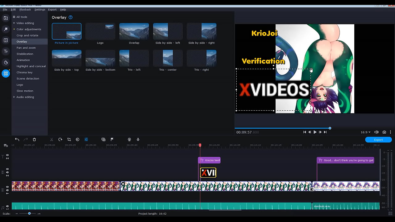 Видео для верификации