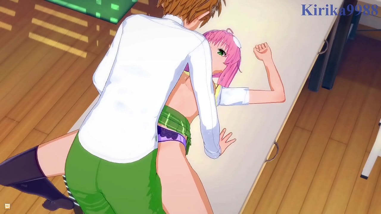 Lala Satalin Deviluke and Haruna Sairenji and Rito Yuki intense sex. - To Love Ru Hentai