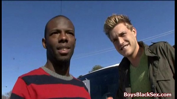 BlacksOnBoys - Black gay dudes fuck hard white sexy twinks 13