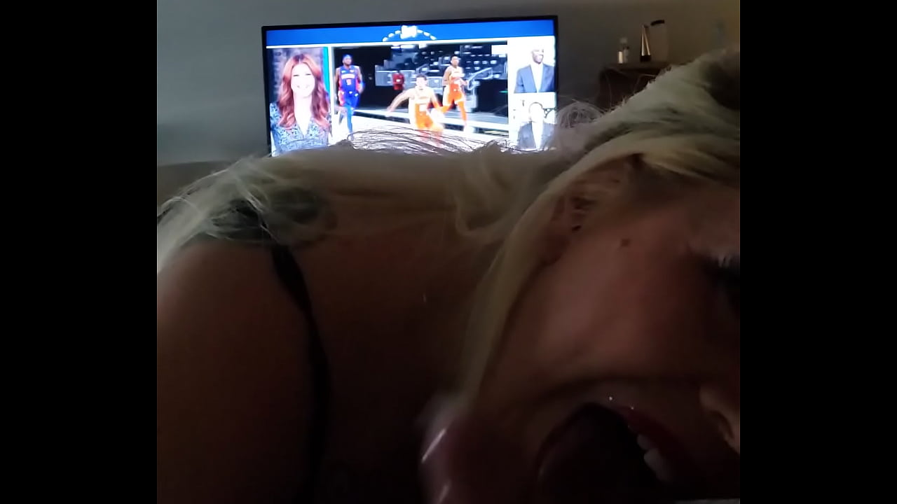 Blonde Whore TAKES Her Neighbors Dick