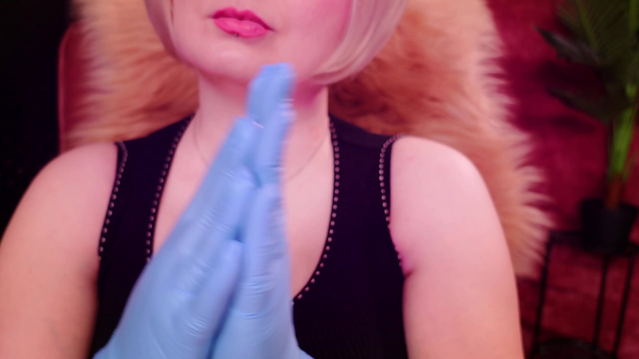 ASMR with 2 LAYERS of medical gloves, clicking and clapping hands.
