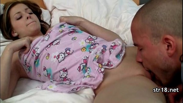 Young dude destroying 18-years old horny girl's pussy