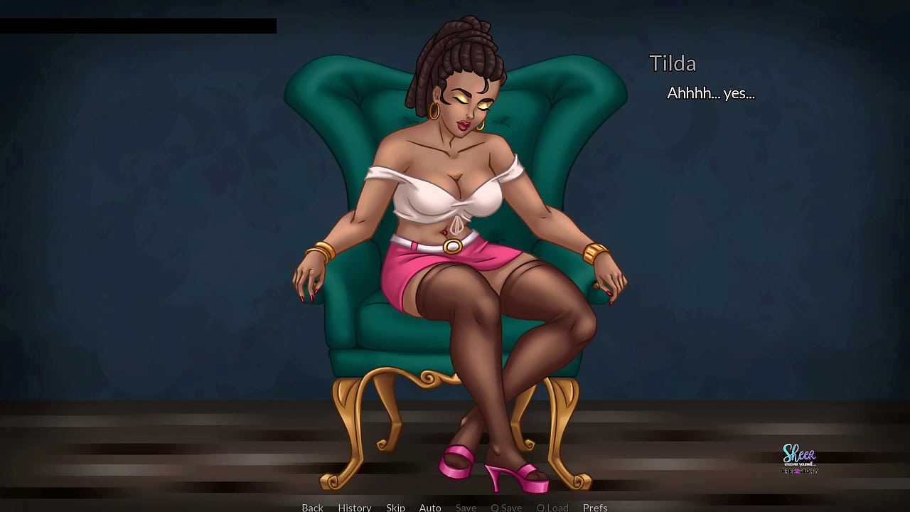 2 - Tilda's orgasm by rubbing her pussy