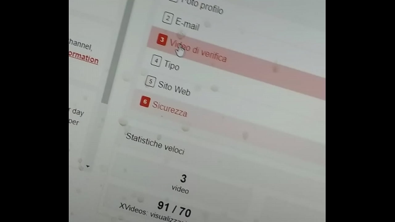 Video di verifica