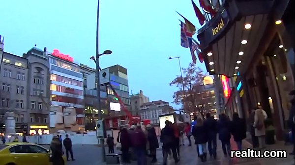 Stellar czech teenie is seduced in the supermarket and pounded in pov