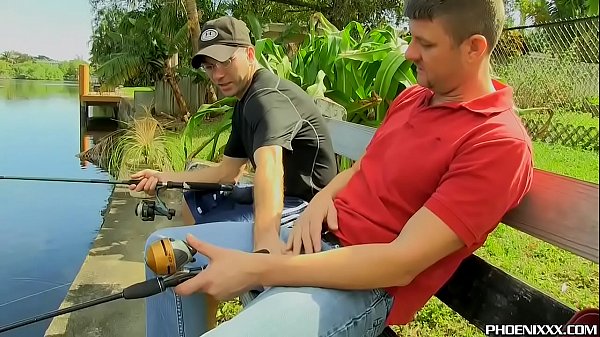 Hardcore anal slamming after fishing