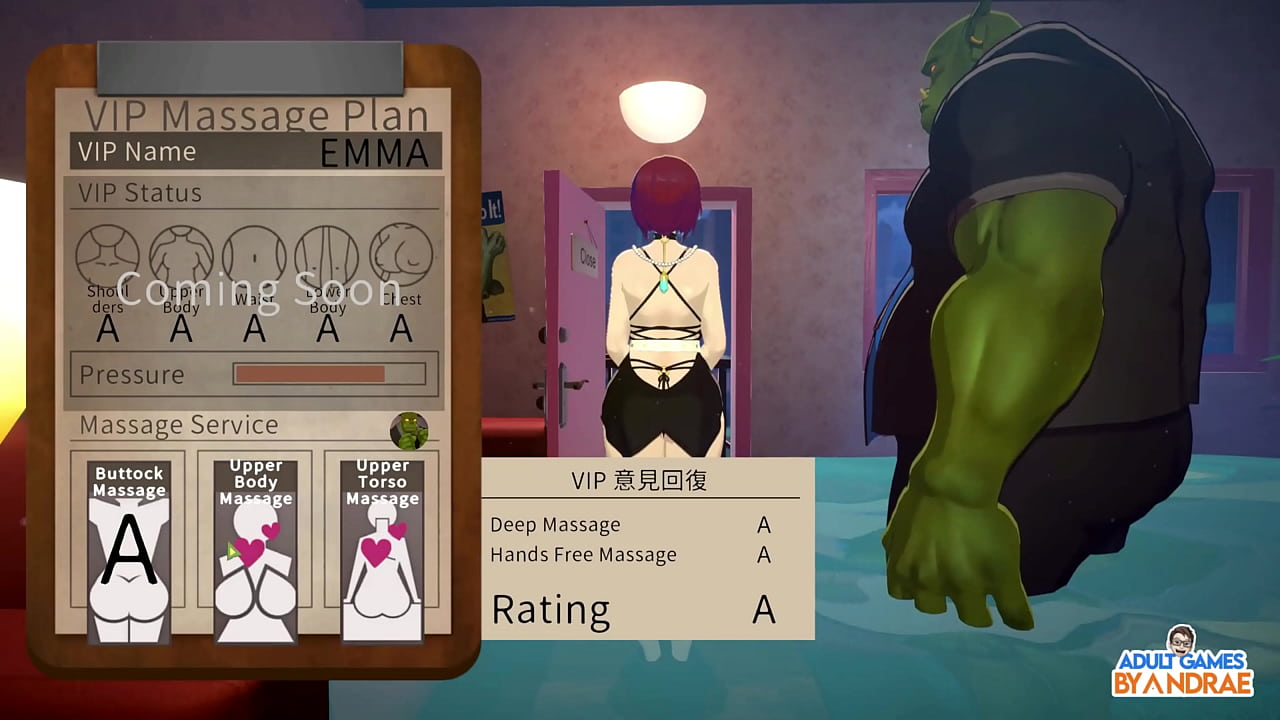 EP7: Emma's Satisfaction Massage Sexcapades [Orc Massage]