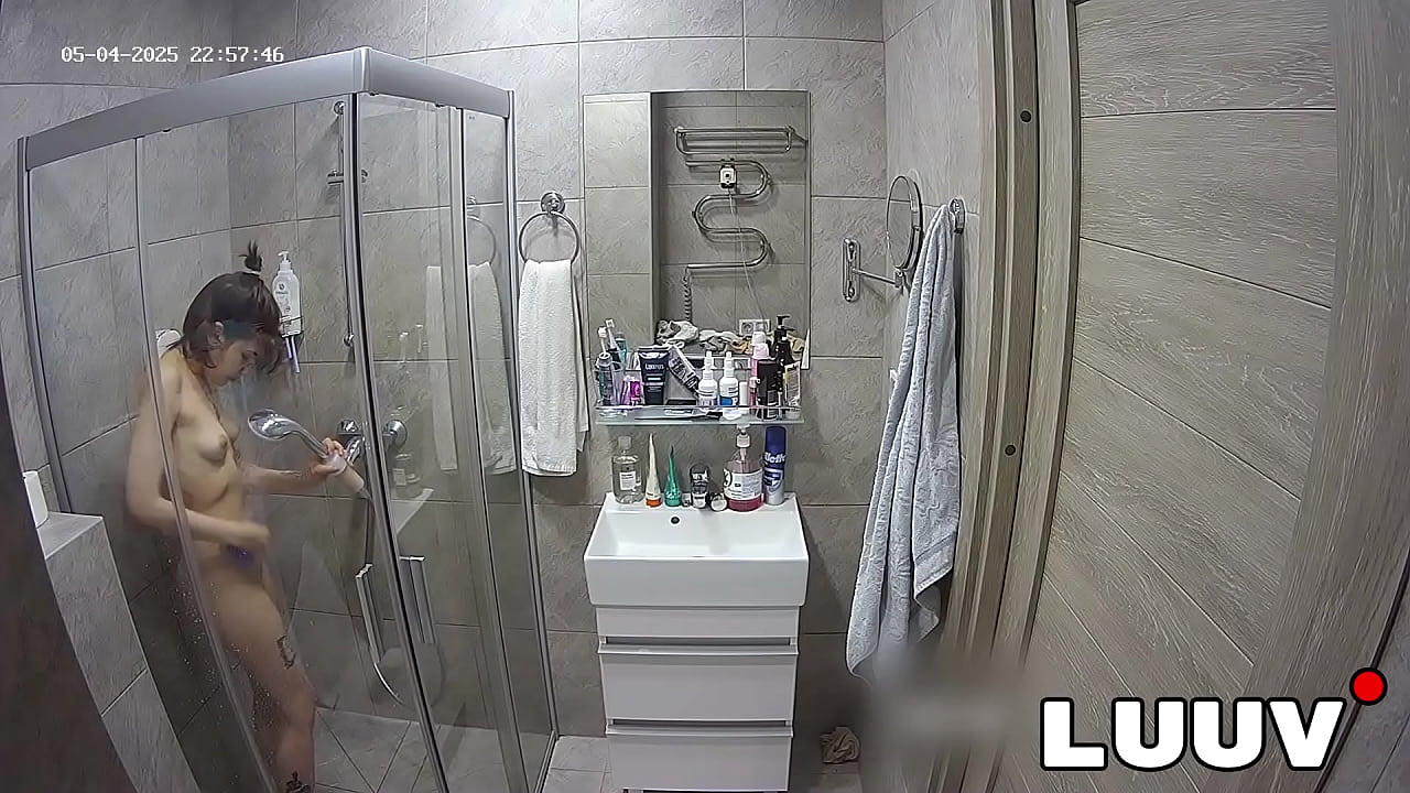 LUUV. Kareflore tears and joy in the shower, processing her boyfriend's deep love