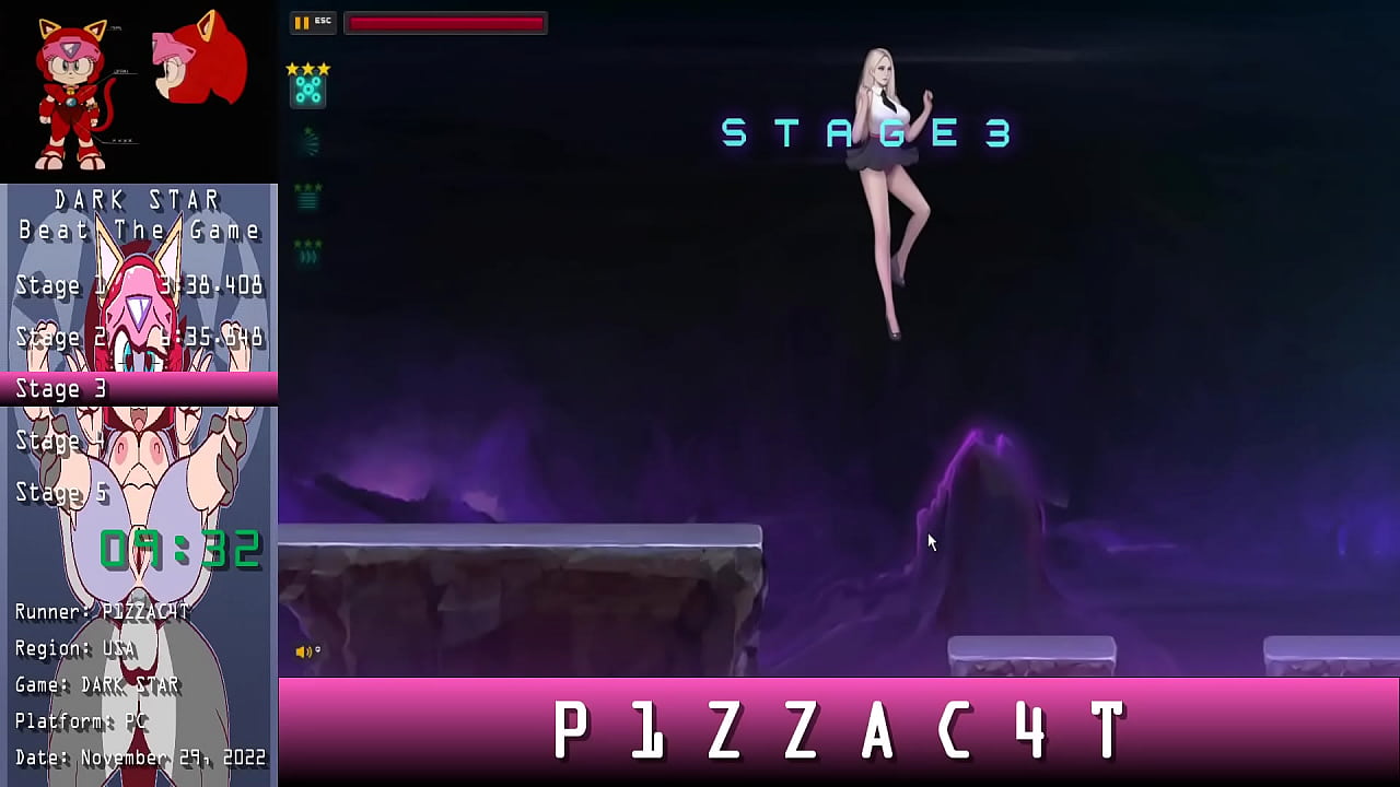 DARK STAR Speed Run in 19 minutes and 21.258 seconds