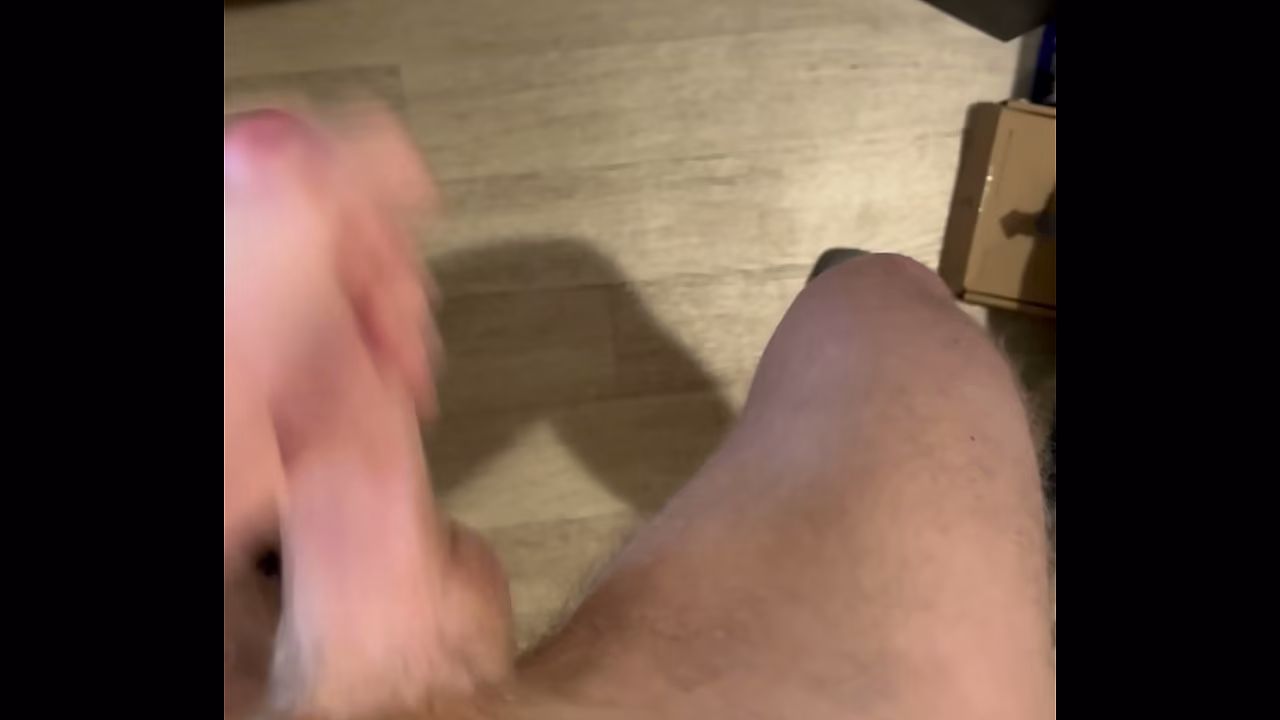 Horny Solo Twink Jerk Off: Skinny Amateur Boy Stroking and Cumming Big