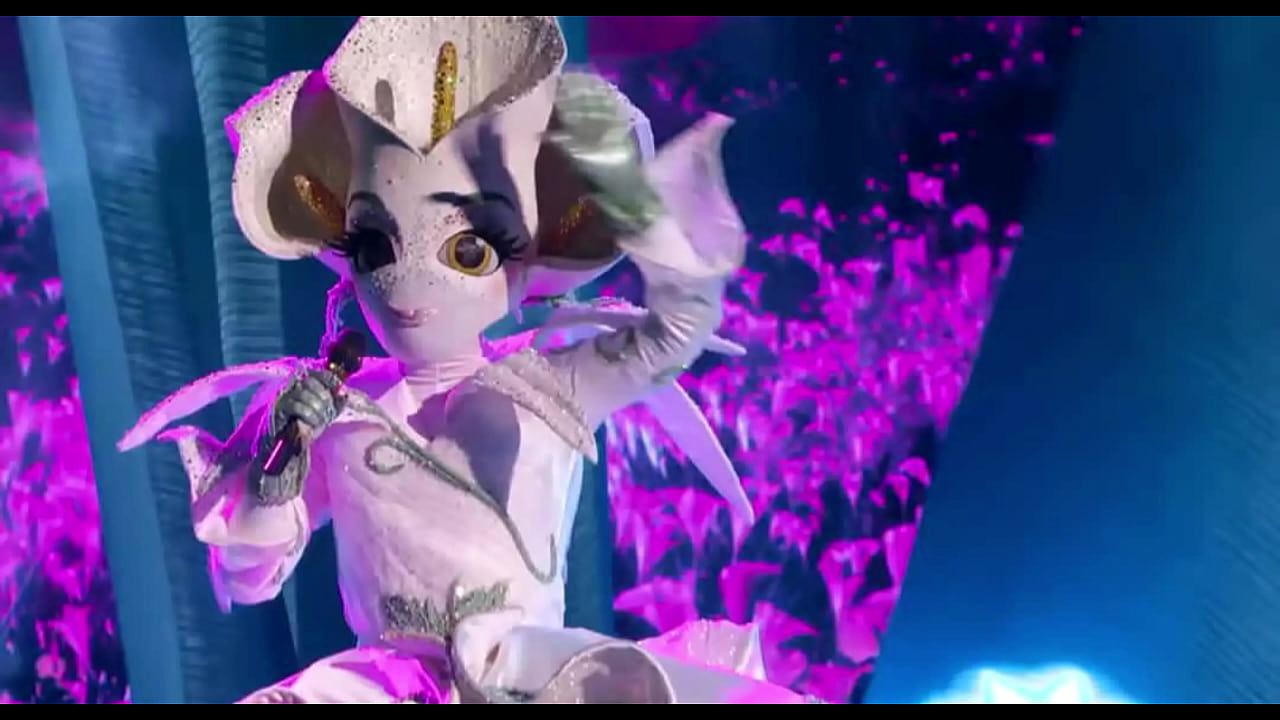 Masked singer Calla Lily