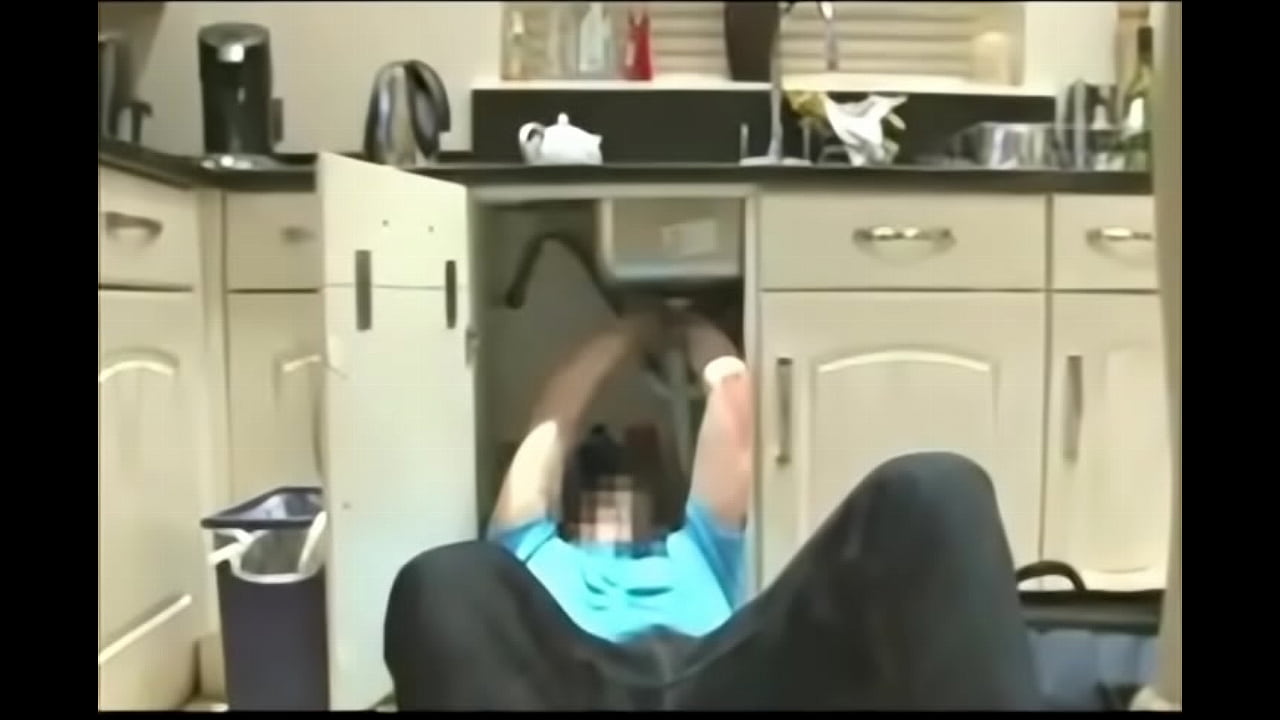 .com 6651309 a young 19 yo neighbor tempts plumbing in the kitchen