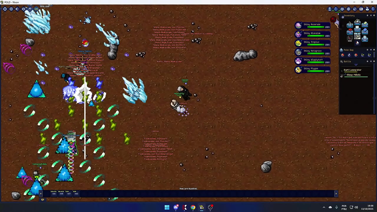 Nicodeu resolveu encarar os dotados por conta pr&oacute;pria e acabou se dando mal.