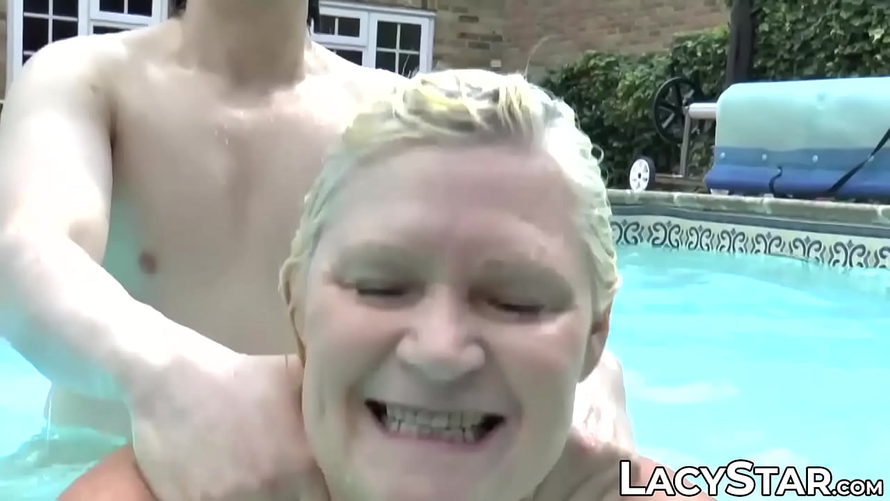 Granny with big tits has voyeur fuck her