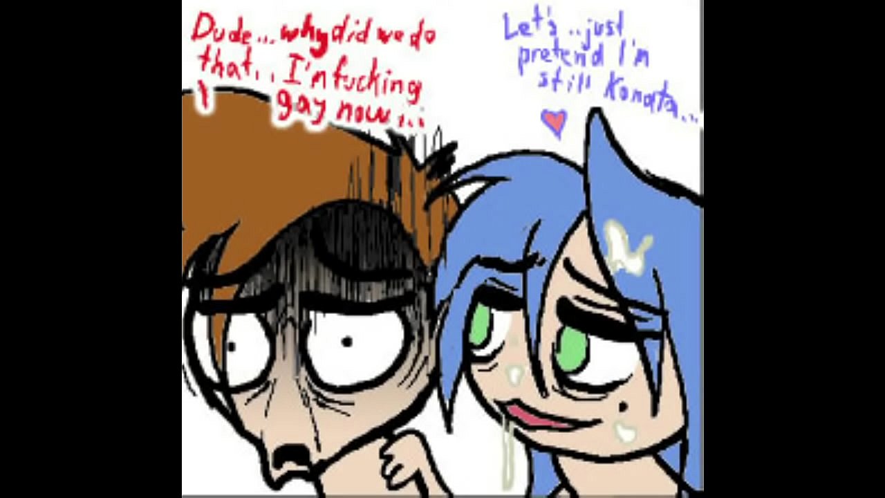 amigo se disfraza de konata