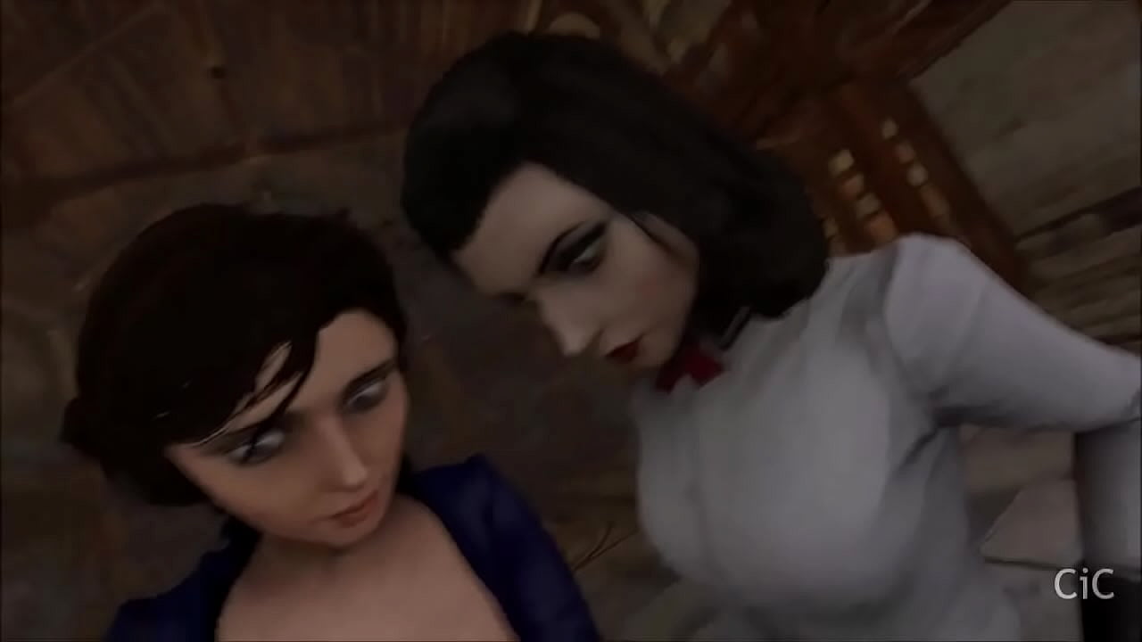 Elizabeth Penetrates You While Another Elizabeth Watches And Strokes