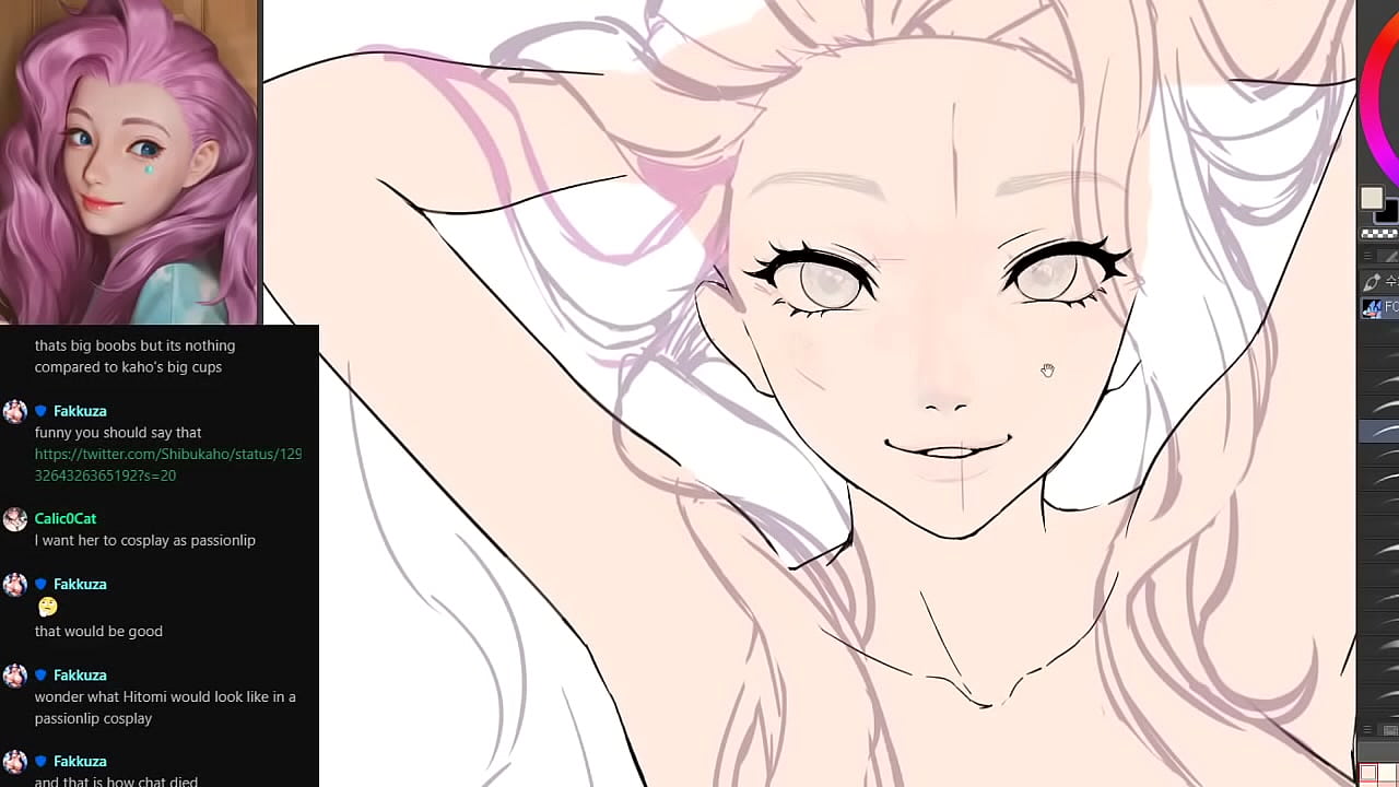 Ecchi broadcast by FoxyRain on Picarto from August Twenty-Fourth 2020