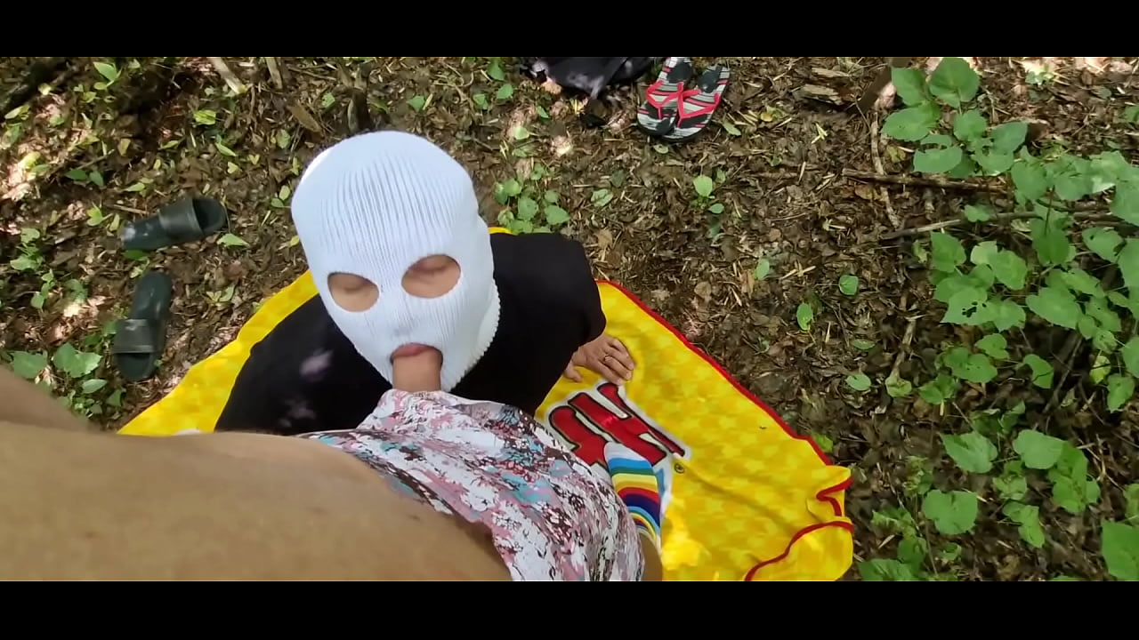 Sissy in a skirt with fucks on a cruise with a passerby exclusive