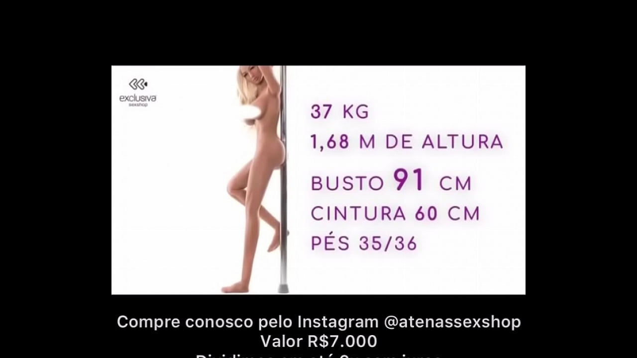 Boneca infl&aacute;vel da Atenas sex shop compre pelo Instagram envio para todo Brasil