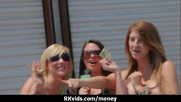 Desperate teen naked in public and fucks to pay rent 6