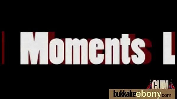 Ebony babe sucks too many white cocks 20