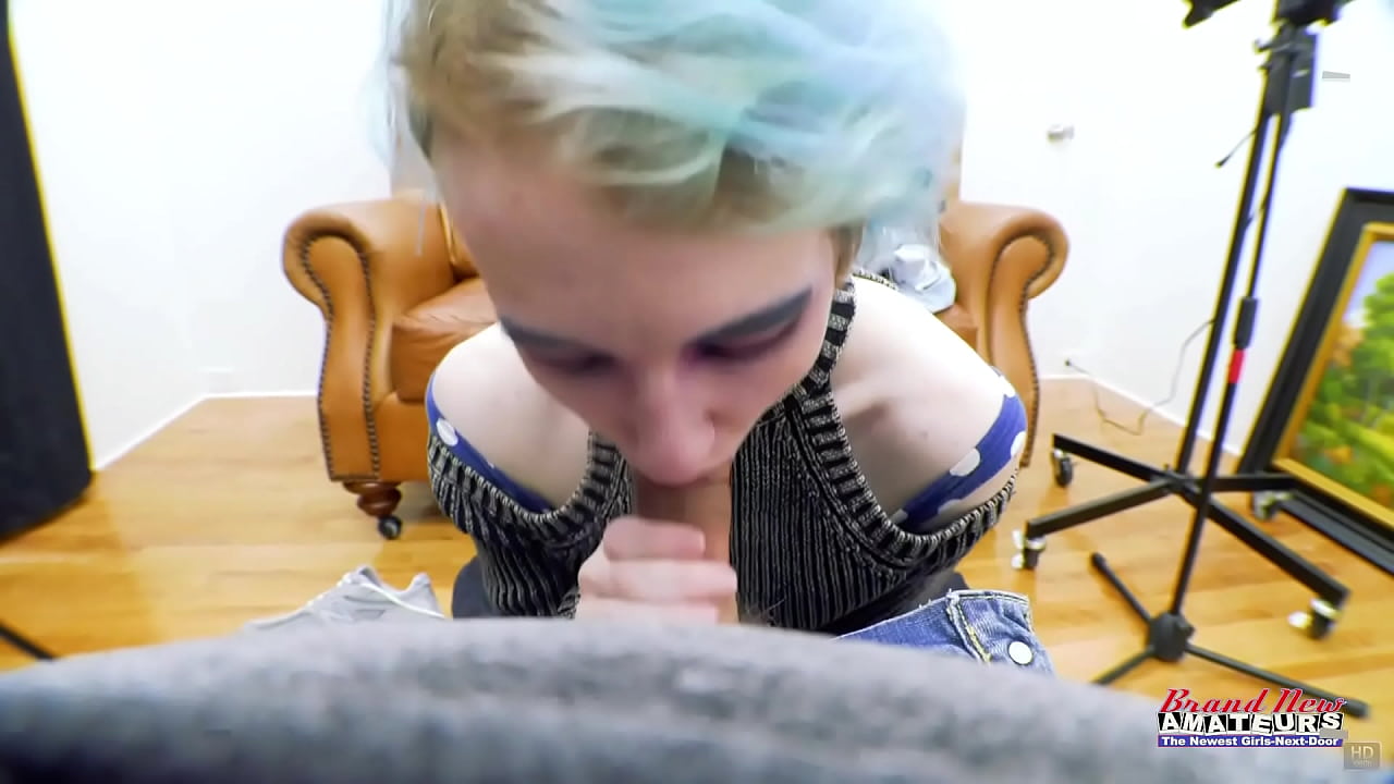 Petite Exotic Coed Raven Rubs Her Twat And Gets Jizzed Sucking A Cock!