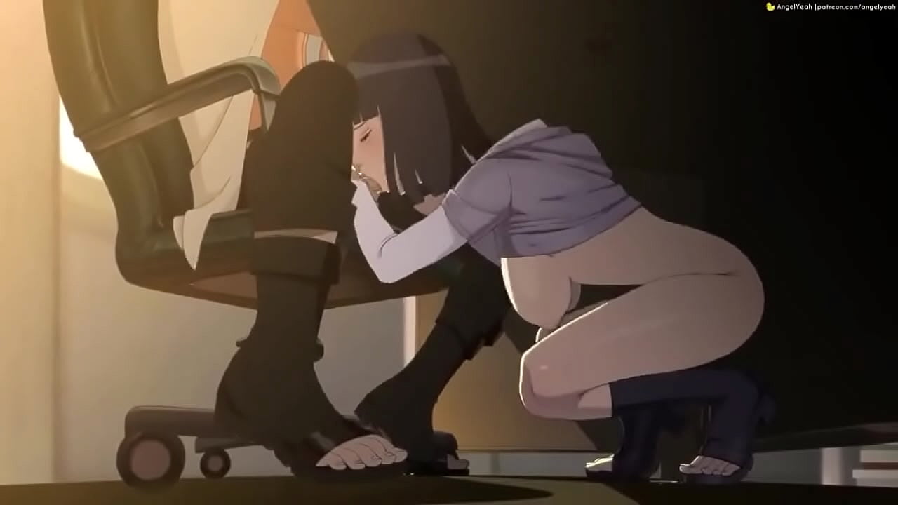 Hinata fucking hard and sucking
