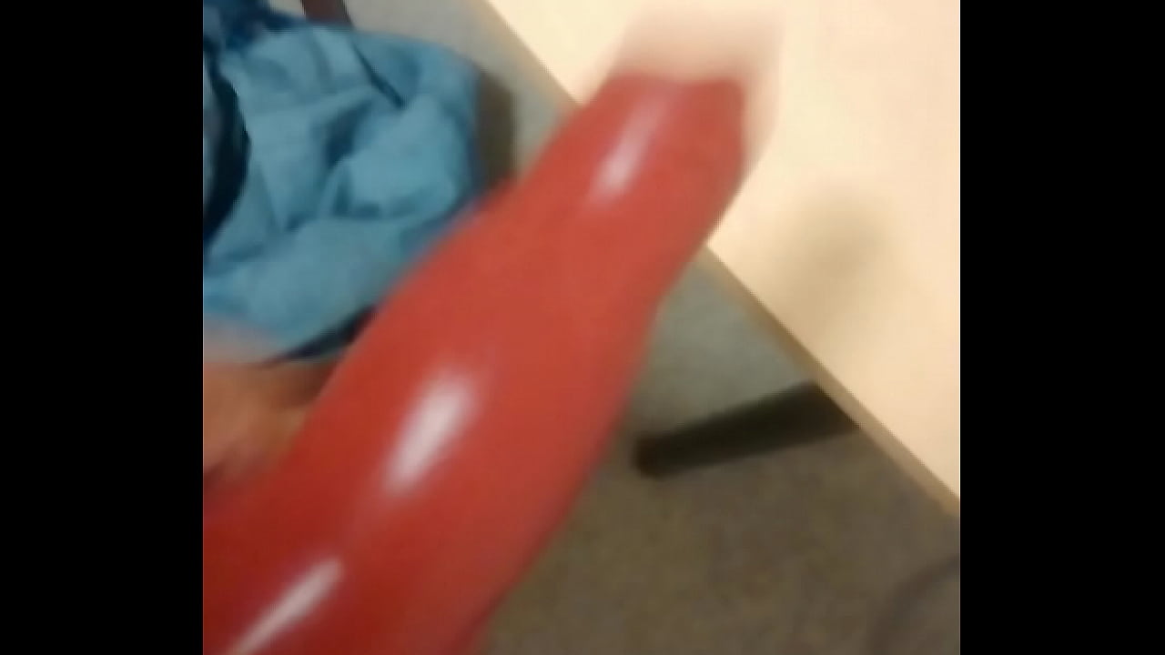 One horny pup playin with a cerberus penis sheath