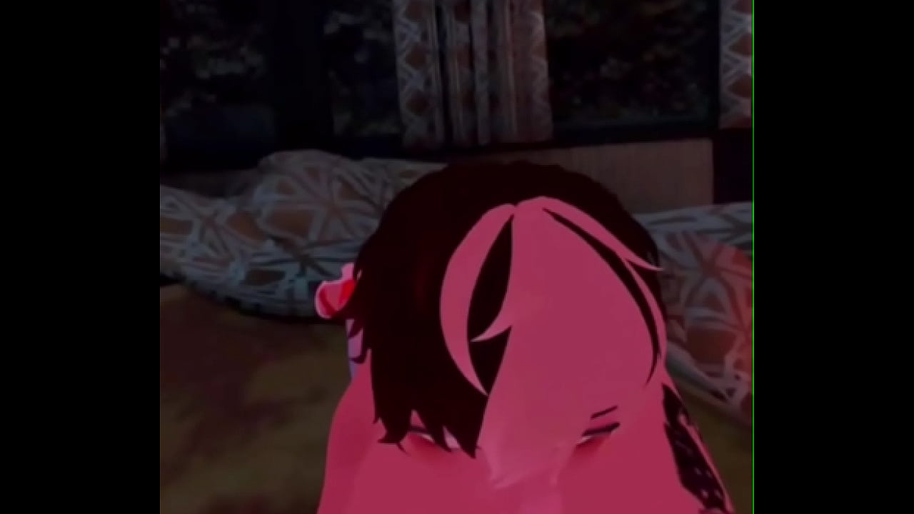 Face fucking a twink on vrchat