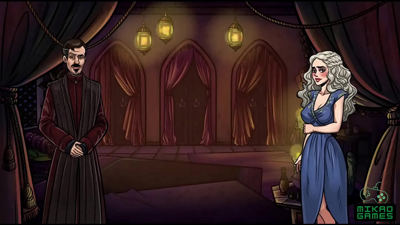 Jogo parodia de Game of Thrones, Daenerys promete show de strip-tease