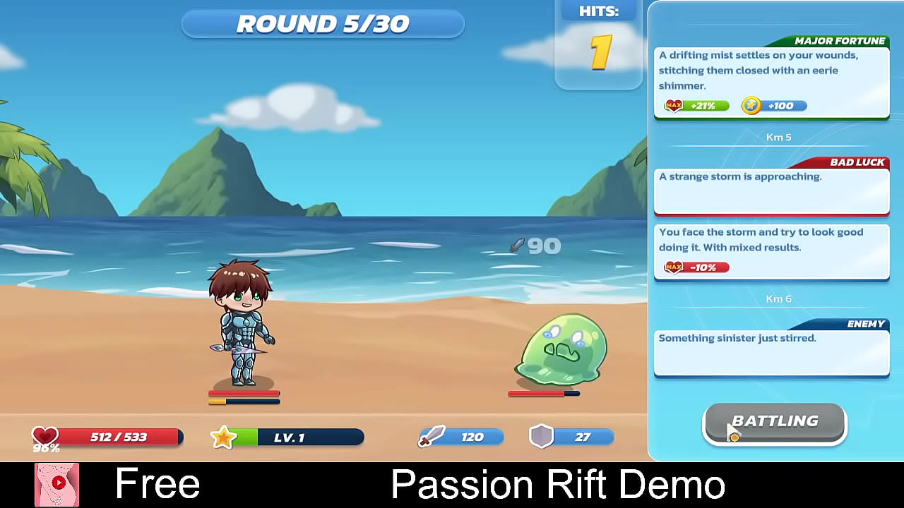 Passion Rift (Free Steam Demo Game)  Side Scroller, Idler, Roguelite,Auto Battler,PvE,game