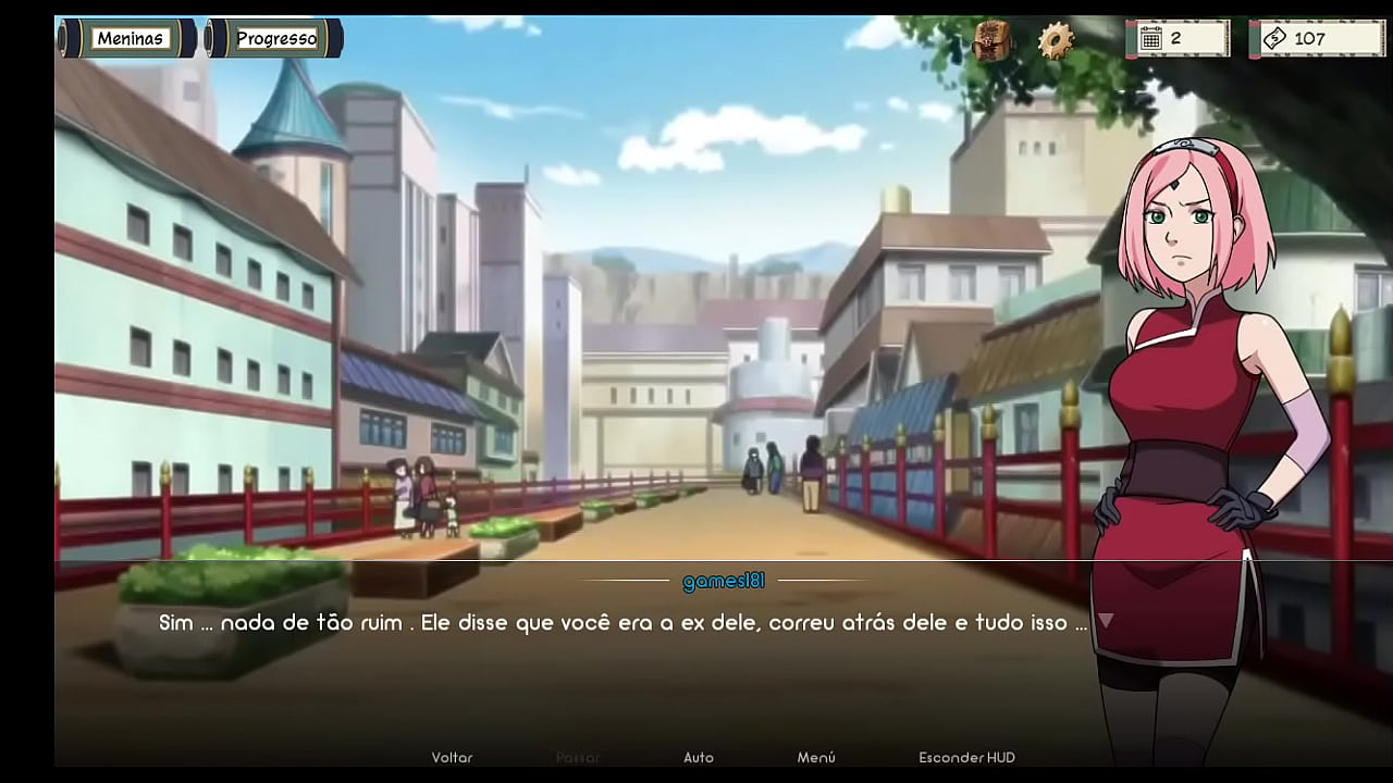 Naruto jogo porno