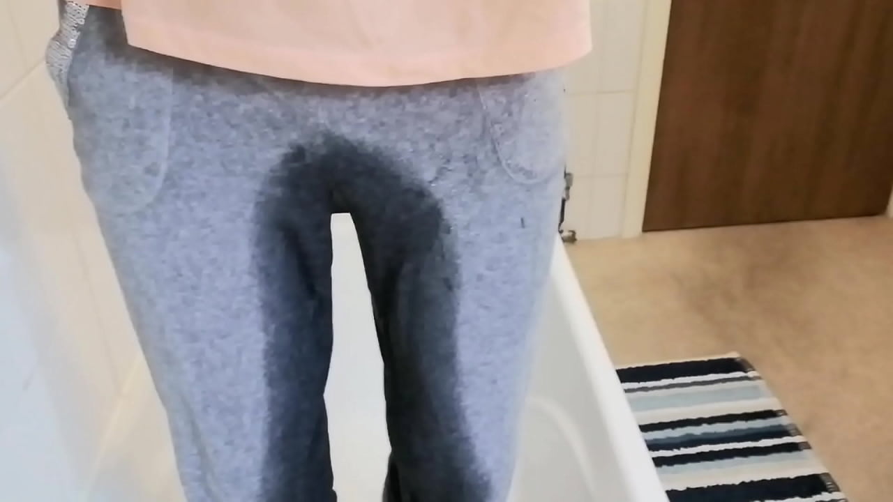 Wetting myself in my panties compilation