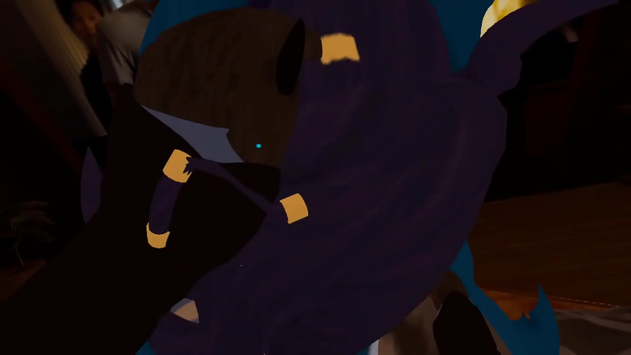 von shark giving sloppy head