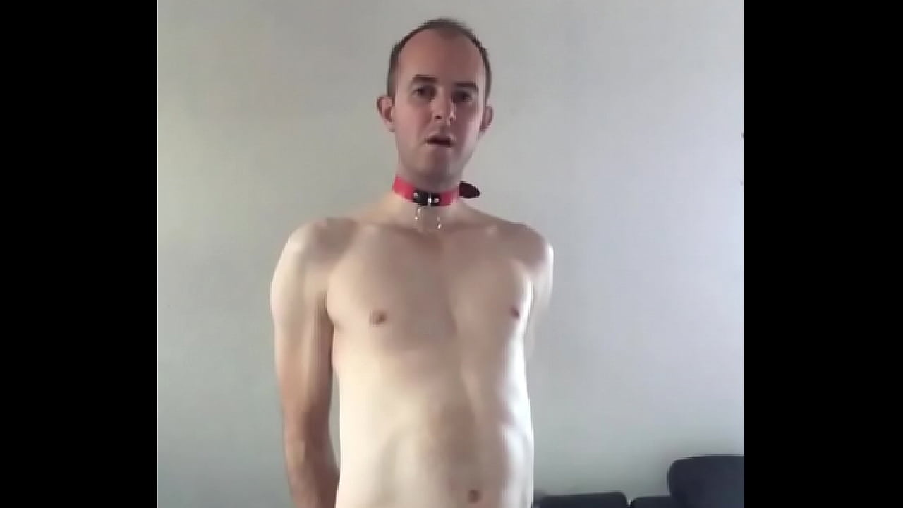 Big black dildo riding in chastity