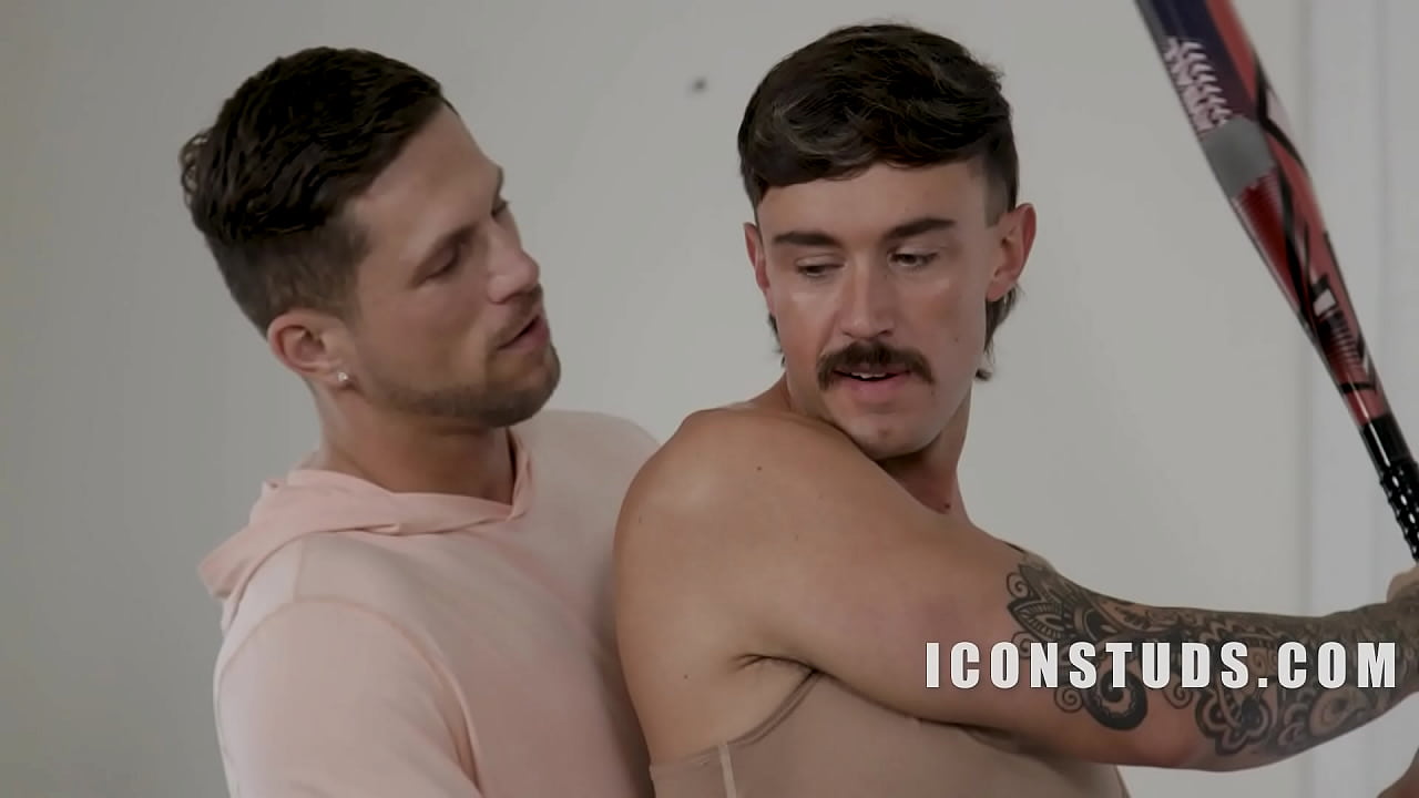 Practicing Baseball Swing Turns Into Ass Fucking - Roman Todd, Phoenix Ocean