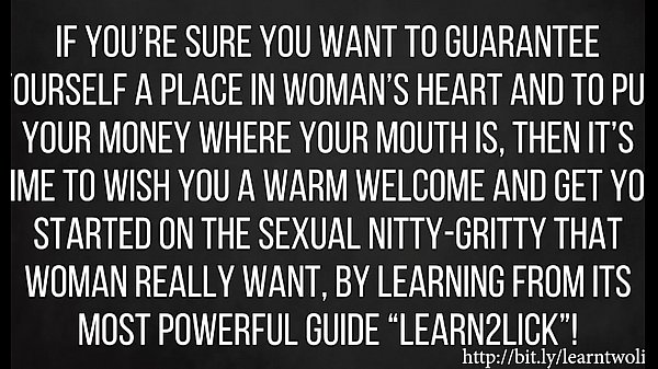 The Ultimate Oral Sex Lessons | Learn2Lick by Jennifer Dobrowitz