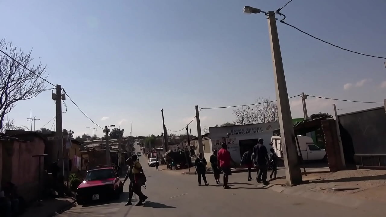 African Girlfriends Bathroom Massage and Pussy Fingering