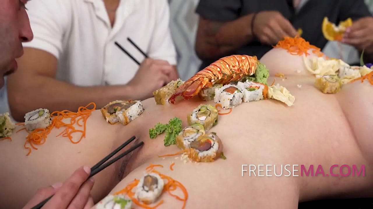 Chef Serves Her Creations On Her Body For People To Eat And Use Her However They Please