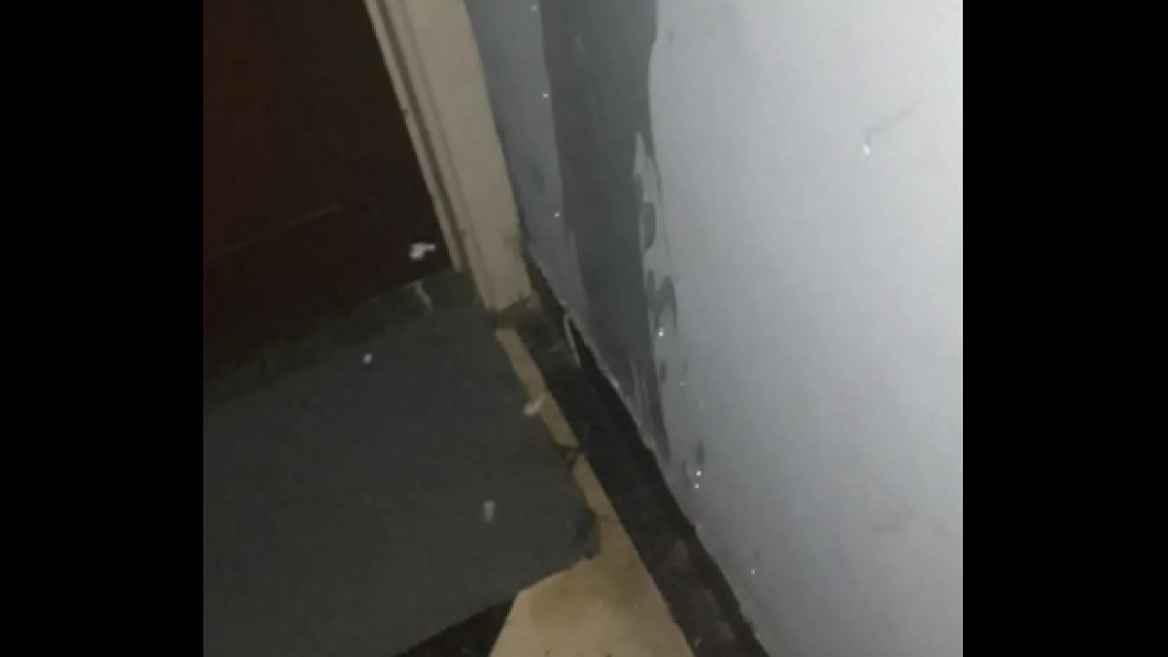 Sick slut peeing in someone's house