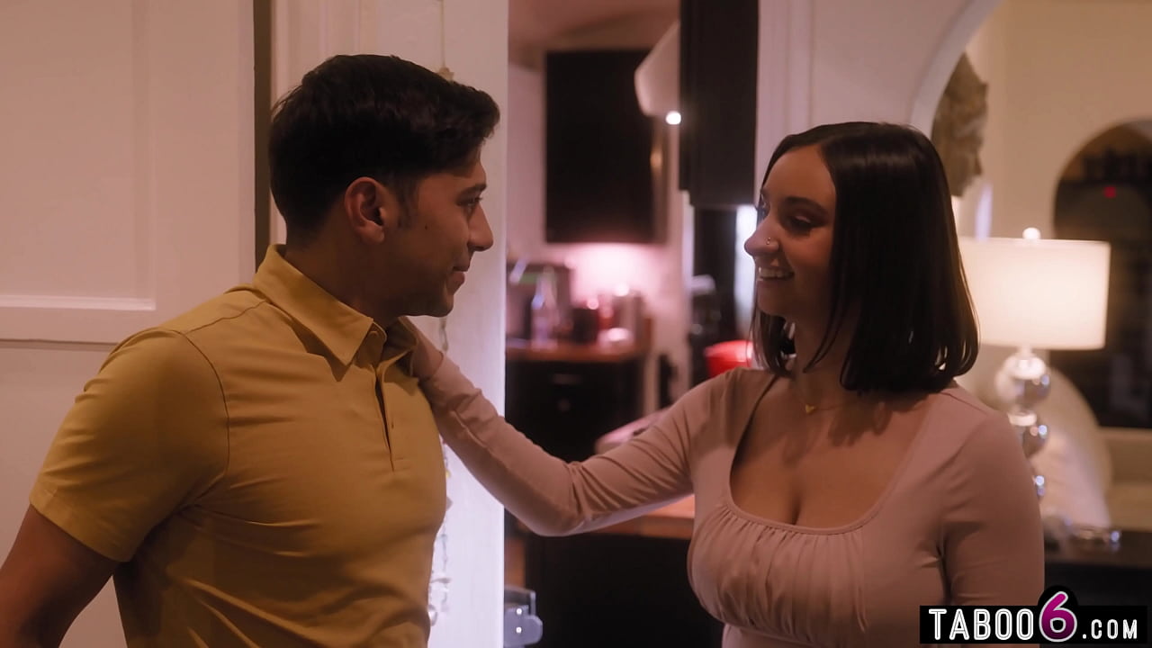 Older step mom had a crazy step sister and they fucked her step son together