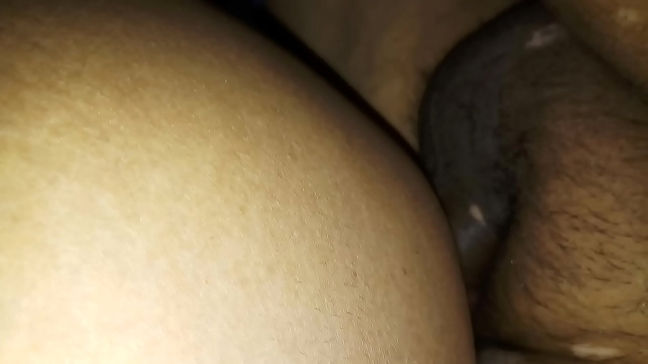 Indian GF nice ass fucking with hubby cum on ass