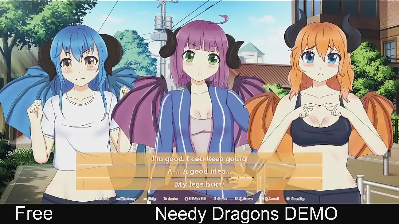 Needy Dragons ( Steam demo Game) Visual Novel