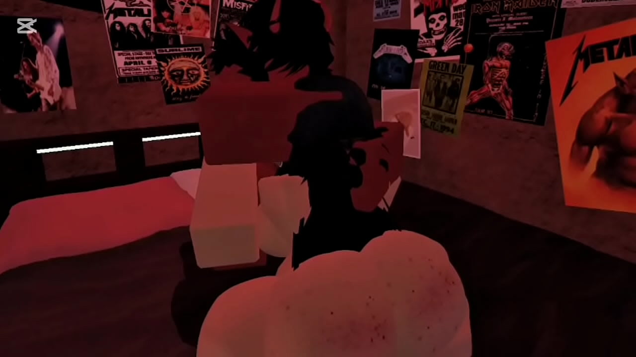 Hard sex in a Roblox condo