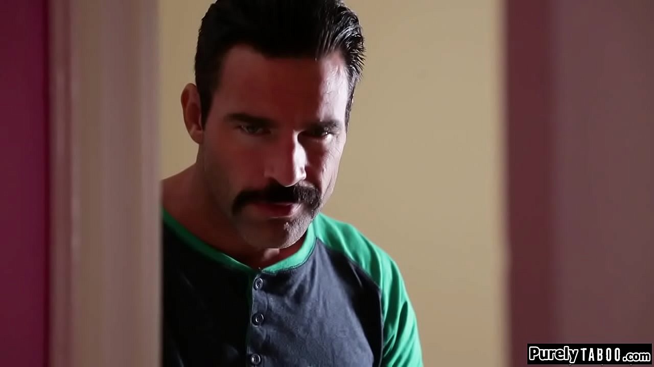 Stepdad is suspicious about his stepdaughters earnings and catches her during a camsession.He decides to join in and give her viewers what they want.They want to see her suck him off so he throatfucks her.He then licks her pussy before he fucks her