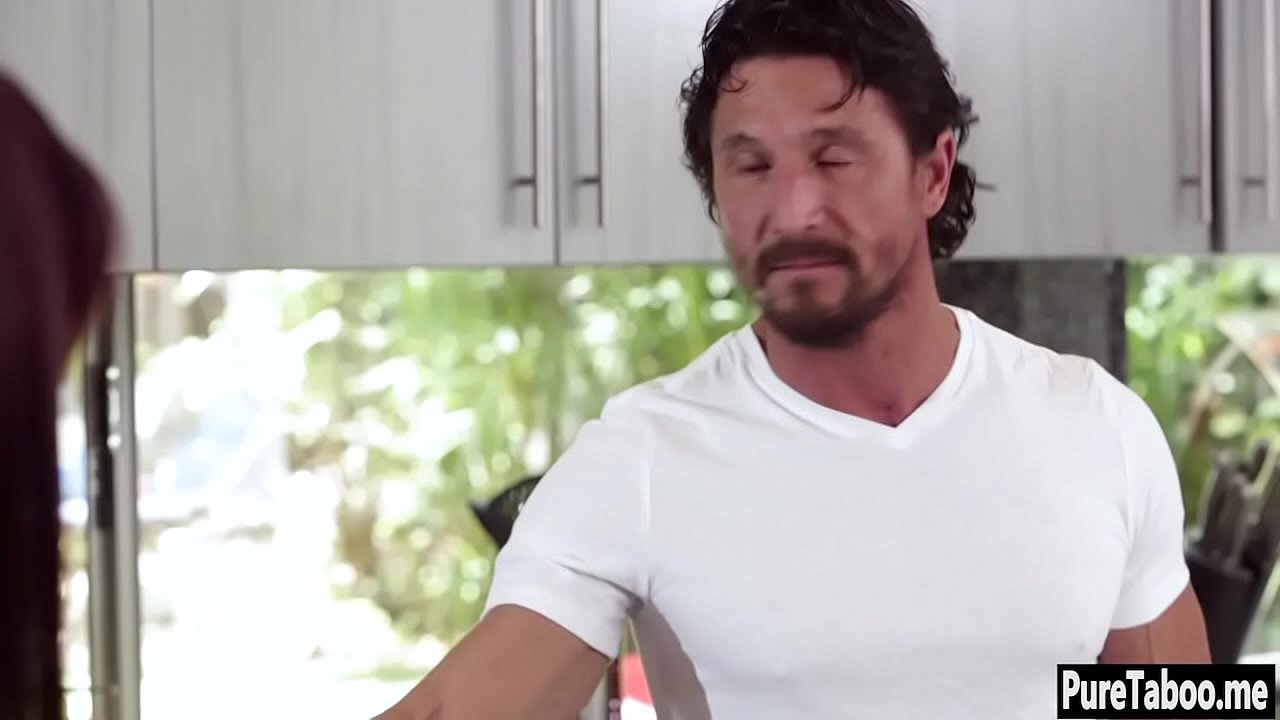 Bad teen babe rode a stepdads big dick