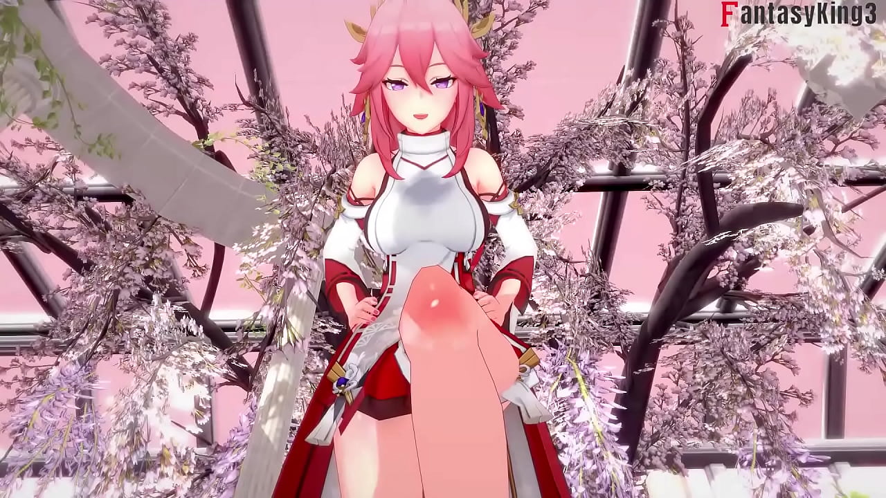 Yae Miko Sucking & Fucking | 1 | Genshin Impact | Full & Full POV version on PTRN and Sheer: Fantasyking3