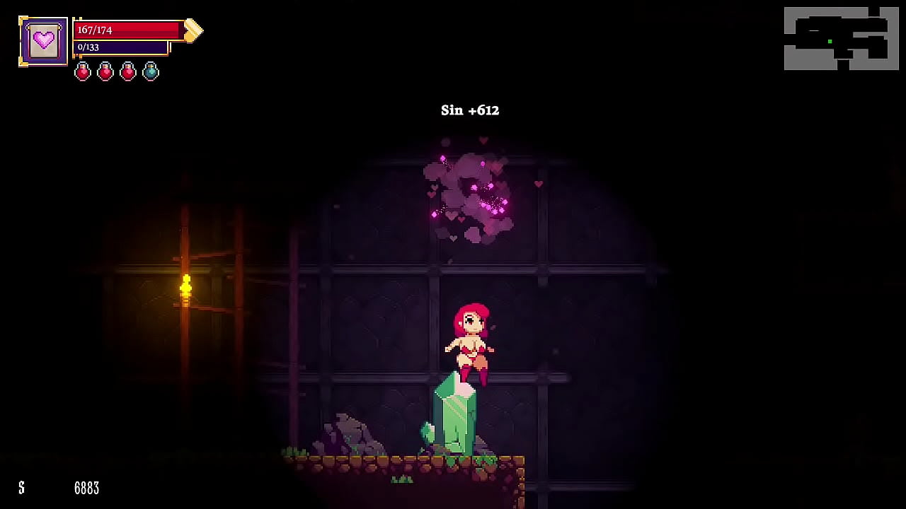 (Scarlet Maiden) All Red Everything With Huge Tits